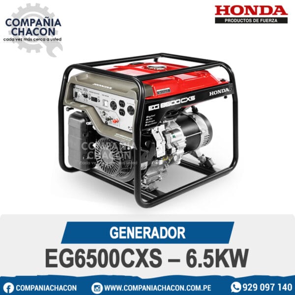 GENERADOR EG6500CXS – 6.5KW