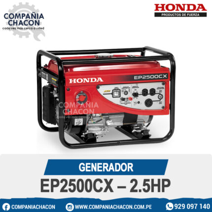 GENERADOR EP2500CX – 2.5HP
