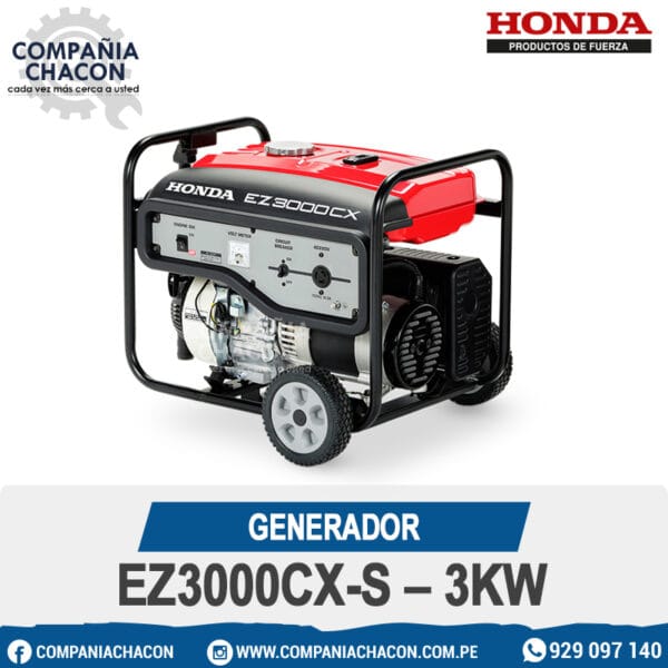 GENERADOR EZ3000CX-S – 3KW