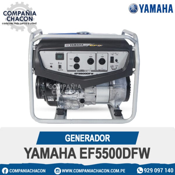 GENERADOR YAMAHA EF5500DFW