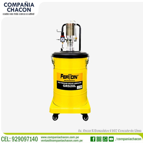 ENGRASADORA NEUMÁTICA 20L