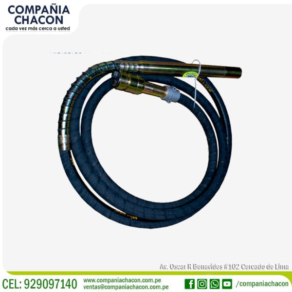 MANGUERA VIBRADORA 2 PULGADAS X 6 METROS