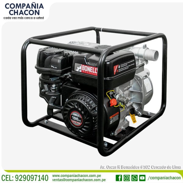 MOTOBOMBA GASOLINERA 2X2