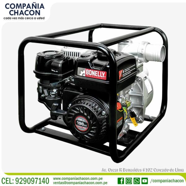 MOTOBOMBA GASOLINERA 3X3