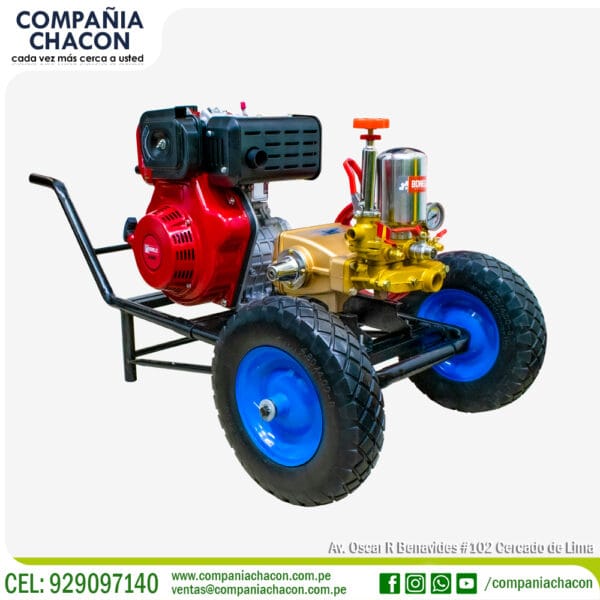 MOTOFUMIGADORA ESTACIONARIA DE 10 HP