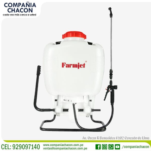 Pulverizadora 15 Litros Farmjet