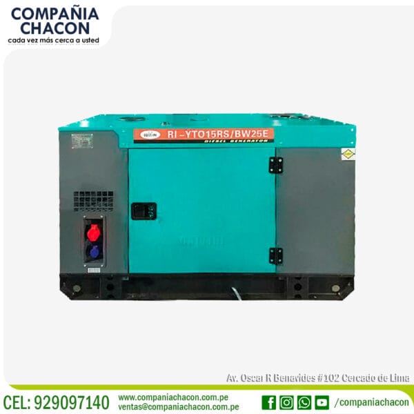 GENERADOR DIESEL 15 KW