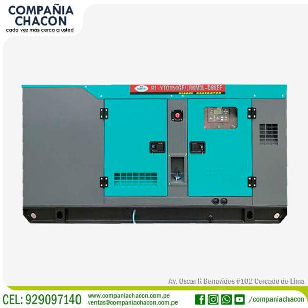 GENERADOR DIESEL 150 KW