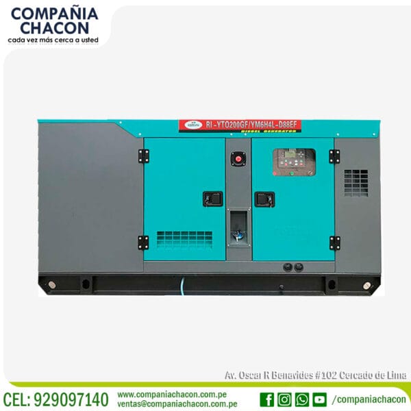 GENERADOR DIESEL 200 KW