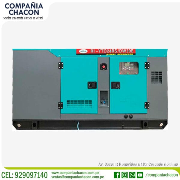 GENERADOR DIESEL 24 KW