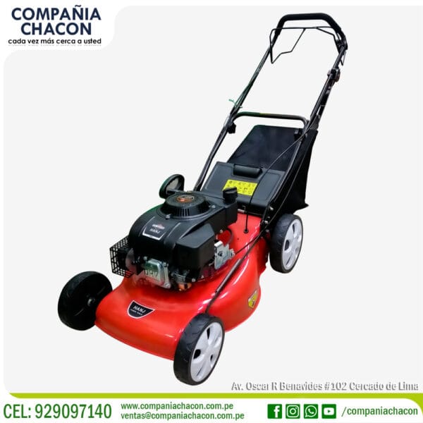 CORTADORA DE CESPED CON MOTOR DE 6 HP