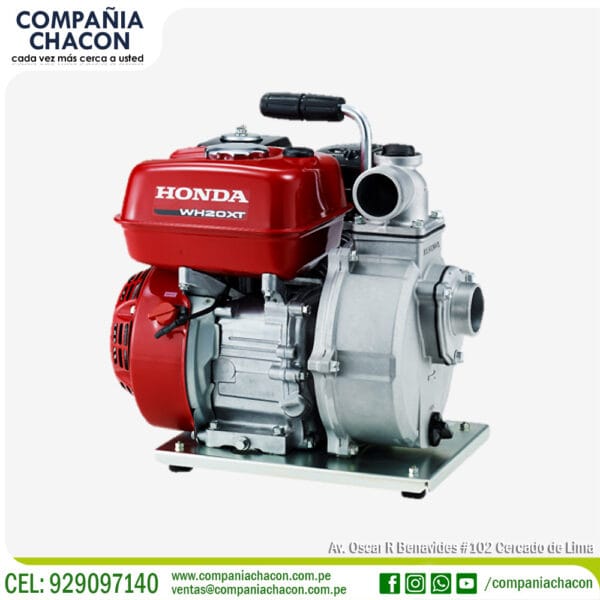 MOTOBOMBA HONDA WH20XT-2″