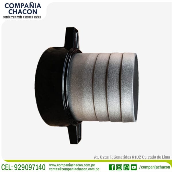 NIPLE CON TUERCA DE AJUSTE HILO NPT