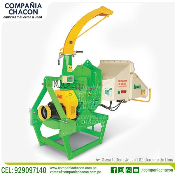 TRITURADORA DE RAMAS Y RESIDUOS TR 1500