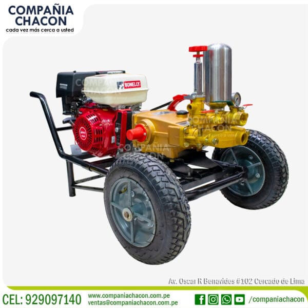 MOTOFUMIGADORA ESTACIONARIA CON MOTOR BONELLY DE 16 HP