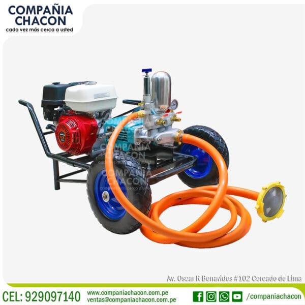MOTOFUMIGADORA ESTACIONARIA CON MOTOR HONDA DE 13 HP