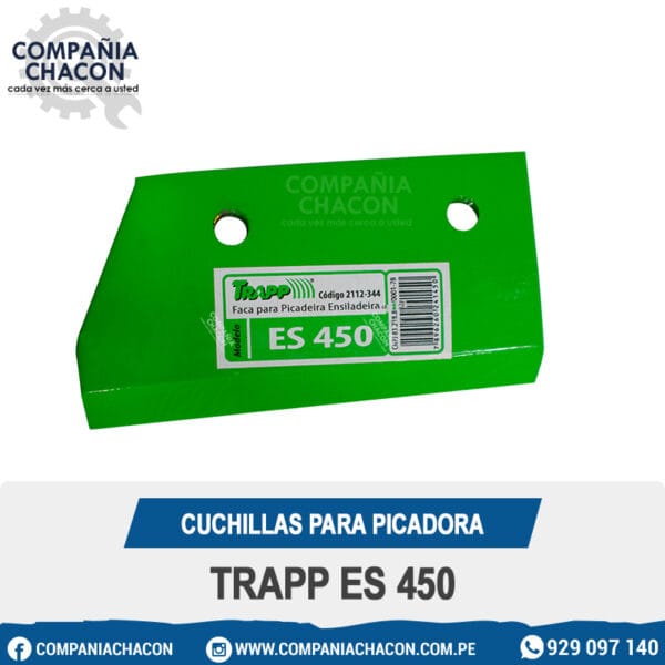CUCHILLAS PARA PICADORA TRAPP ES 450