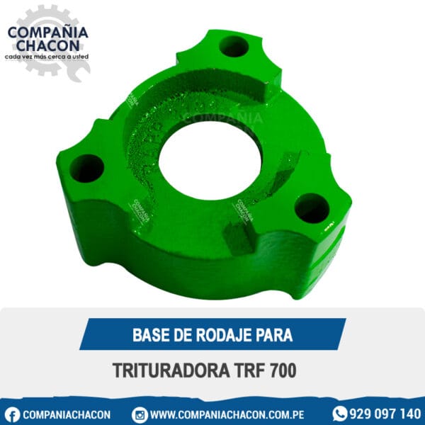 BASE DE RODAJE PARA TRITURADORA TRF700