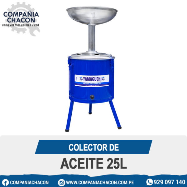 COLECTOR DE ACEITE 25L