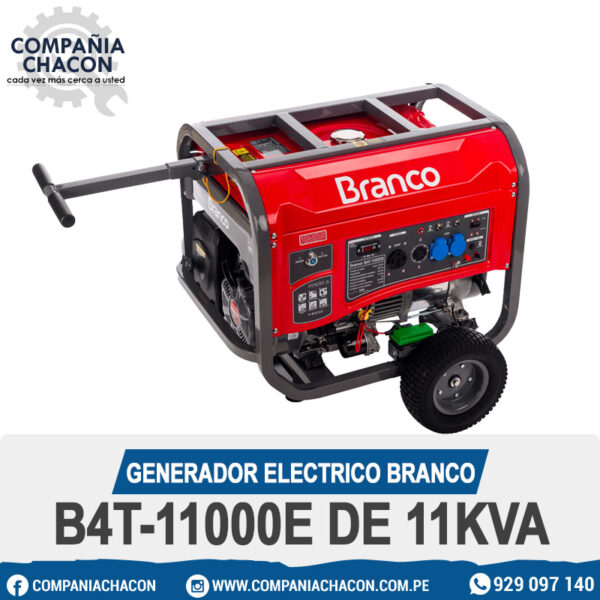 GENERADOR ELECTRICO BRANCO B4T-11000E DE 11KVA