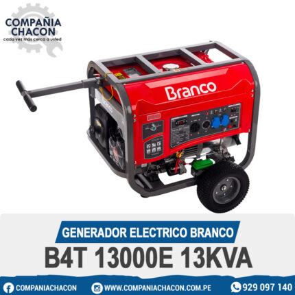 GENERADOR ELECTRICO BRANCO B4T 13000E DE 13KVA