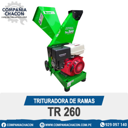 TRITURADORA DE RAMAS TR 260