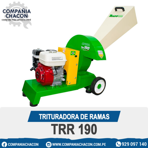 TRITURADORA DE RAMAS TRR 190