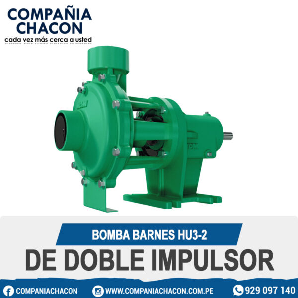 BOMBA BARNES HU3-2 DE DOBLE IMPULSOR