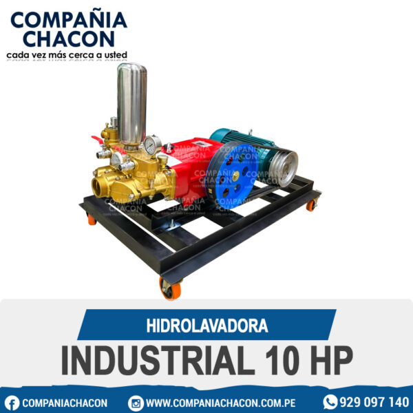 HIDROLAVADORA INDUSTRIAL 10 HP