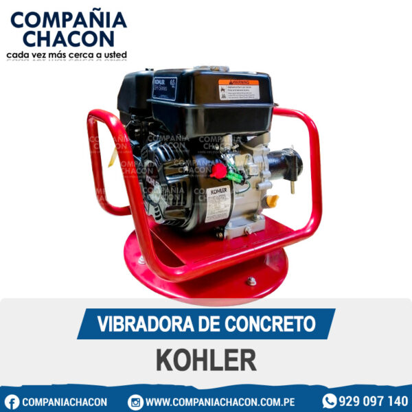 VIBRADORA DE CONCRETO KOHLER