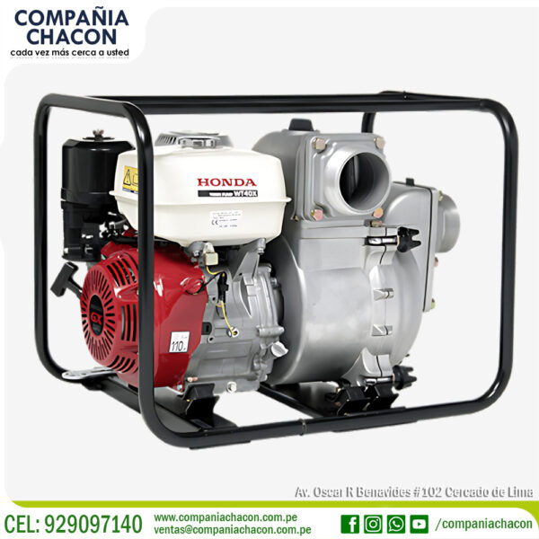 MOTOBOMBA HONDA WT40XK3-4