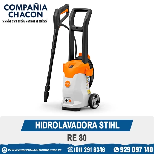 HIDROLAVADORA STIHL RE 80