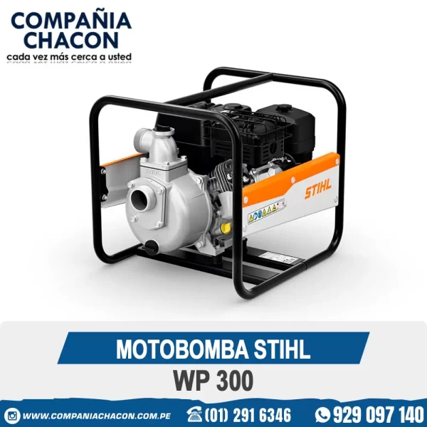 MOTOBOMBA STIHL WP 300