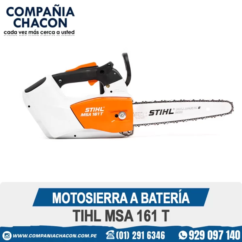 MOTOSIERRA A BATERÍA STIHL MSA 161 T