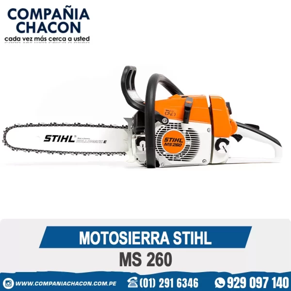 MOTOSIERRA STIHL MS 260