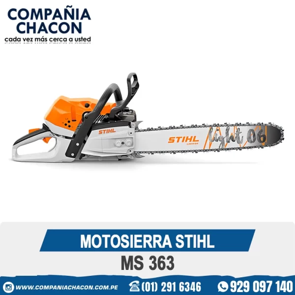 MOTOSIERRA STIHL MS 363