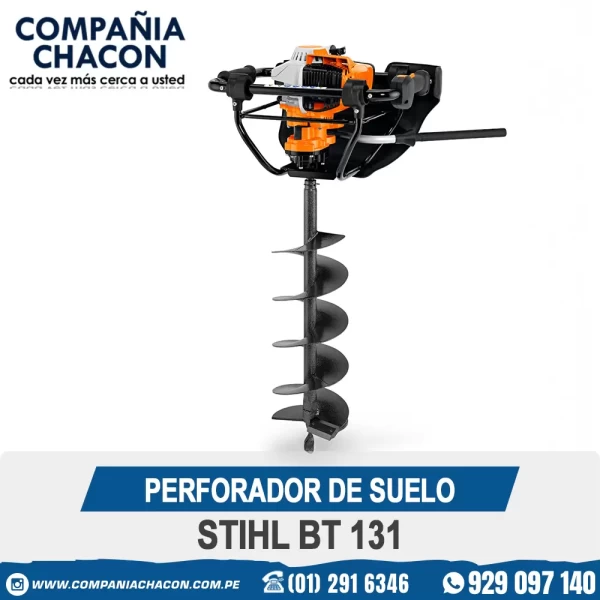 Perforador de Suelo STIHL BT 131