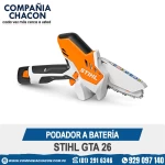 PODADOR A BATERÍA STIHL GTA 26