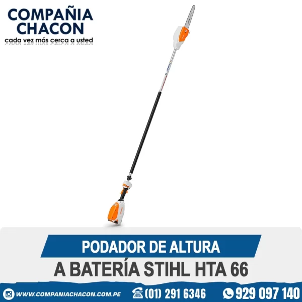 Podador de Altura a batería STIHL HTA 66